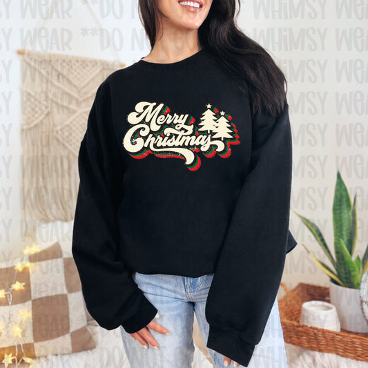 Merry Christmas Retro