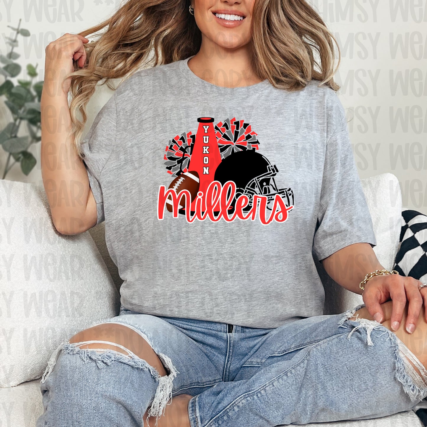 Mascot Cheer and Football (Customizable) (Copy)