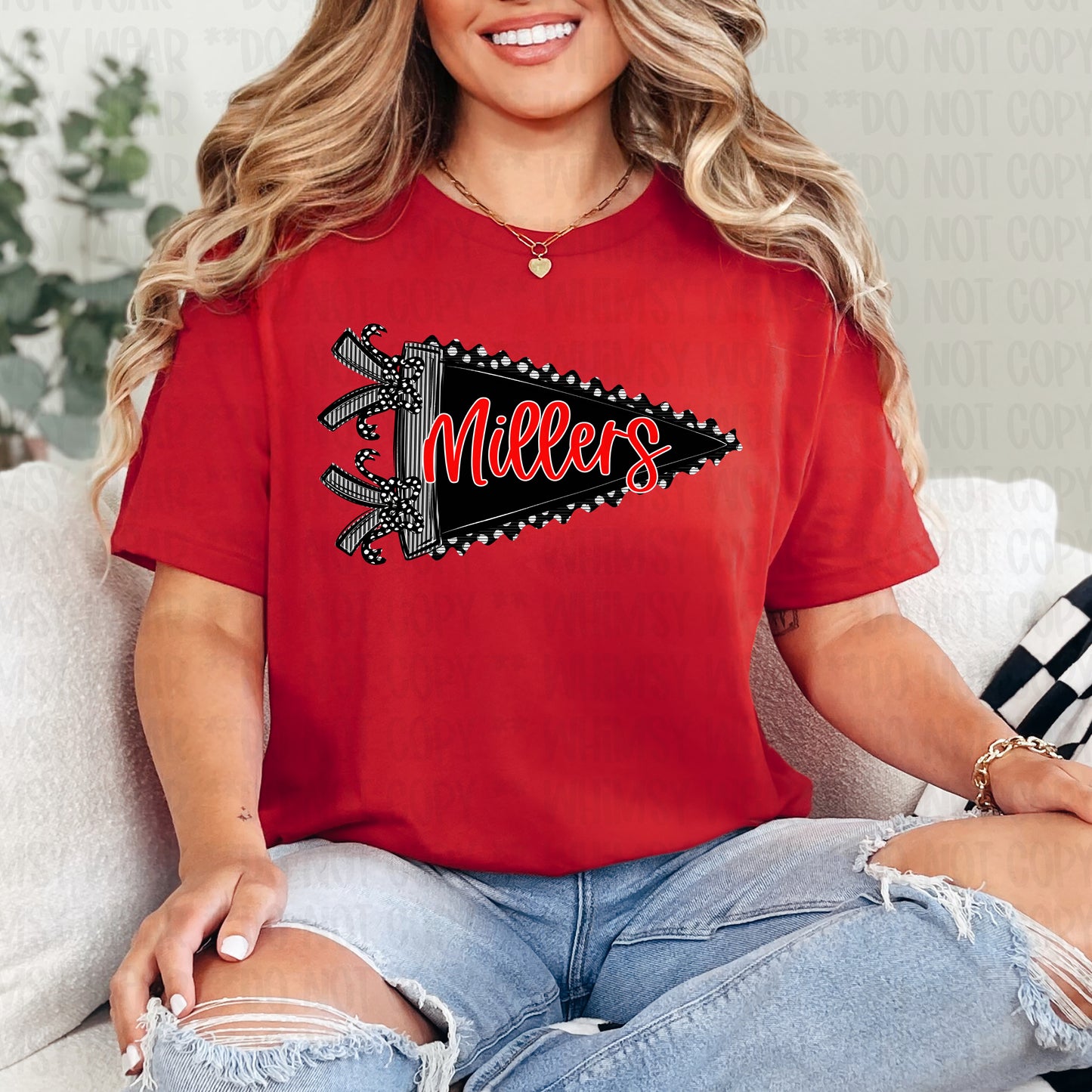 Seersucker Pennant (Customizable)