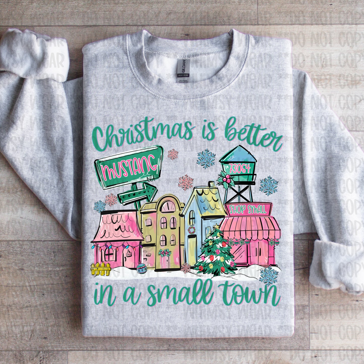 CUSTOM Christmas In A Small Town