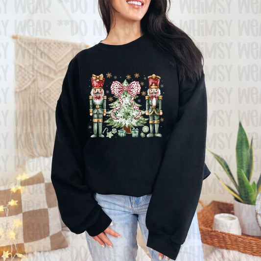 Nutcrackers With Tree