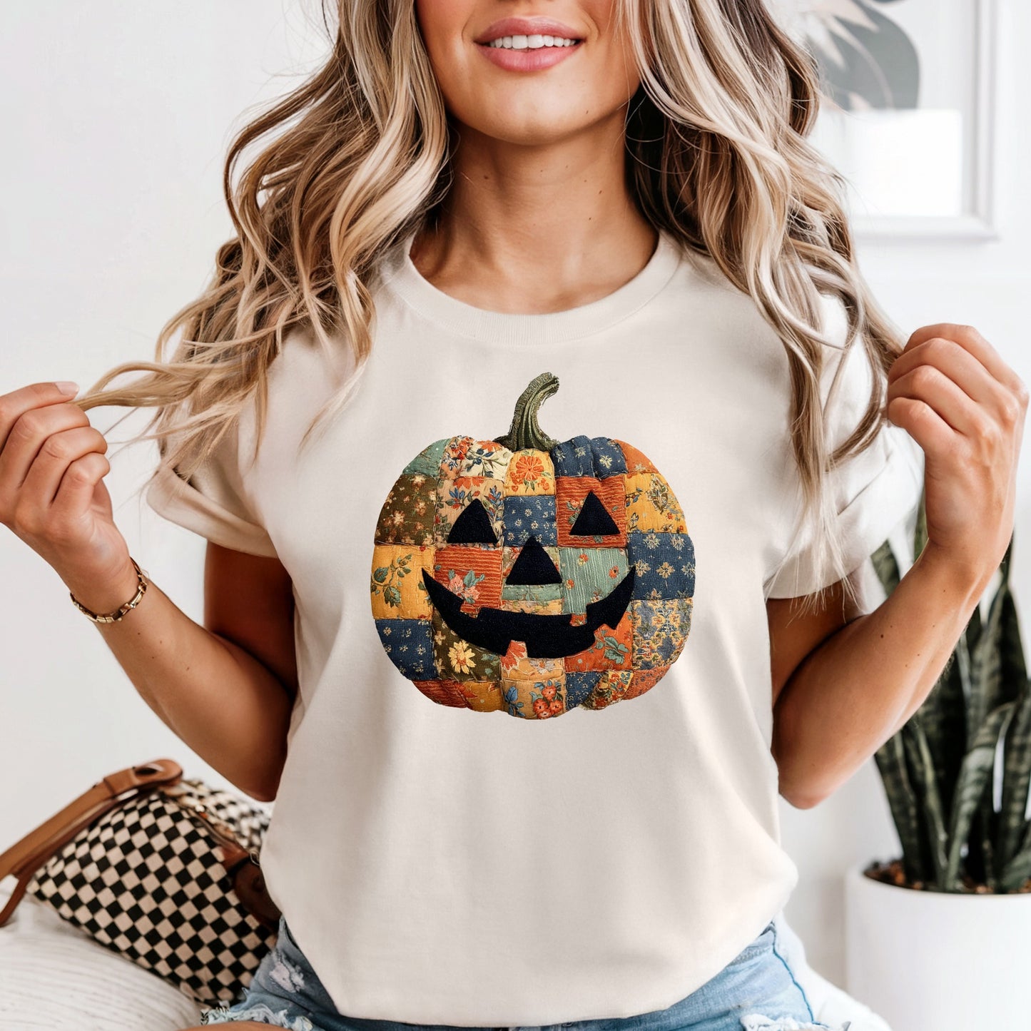 Quilted Jack O Lantern