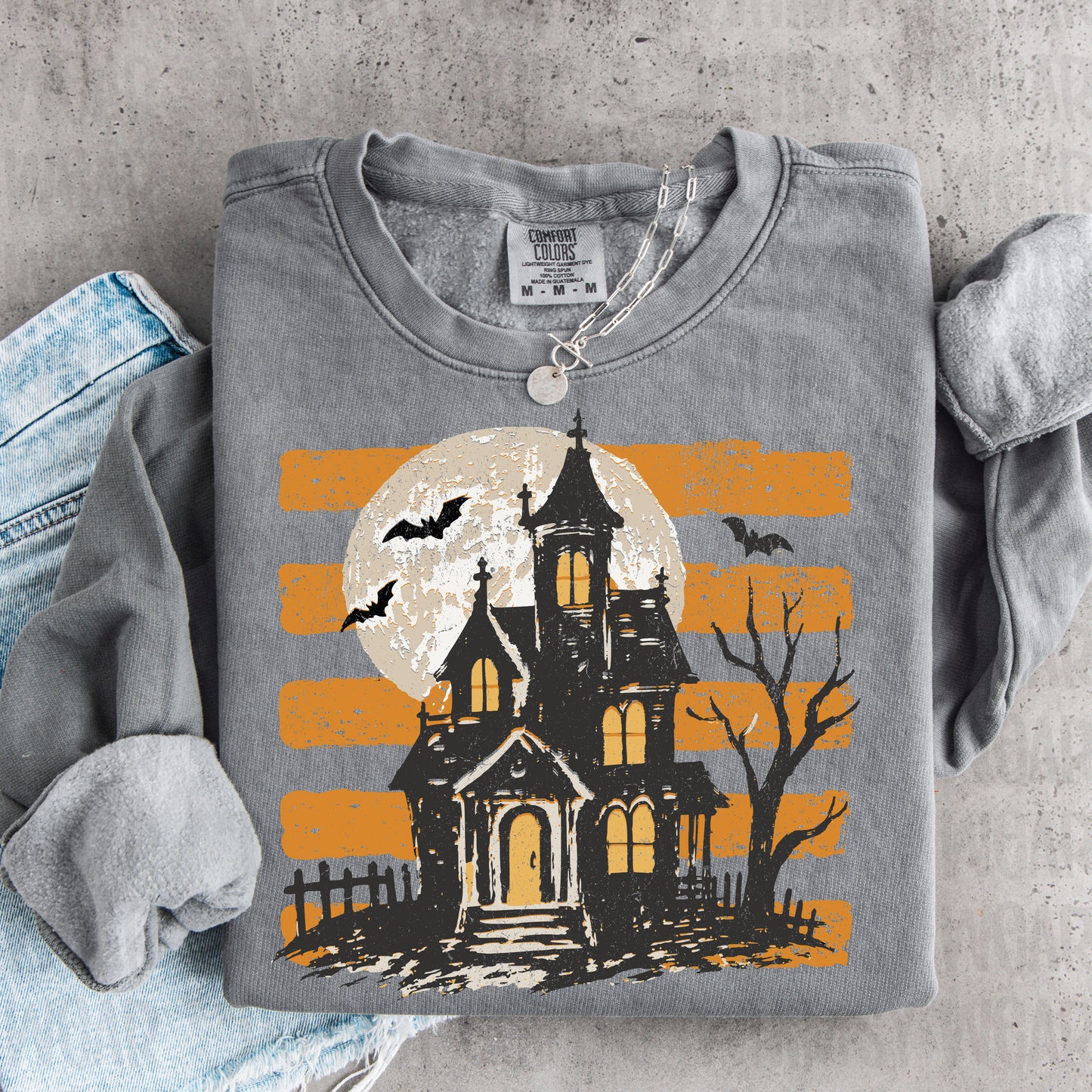 Haunted House (Orange Stripes)