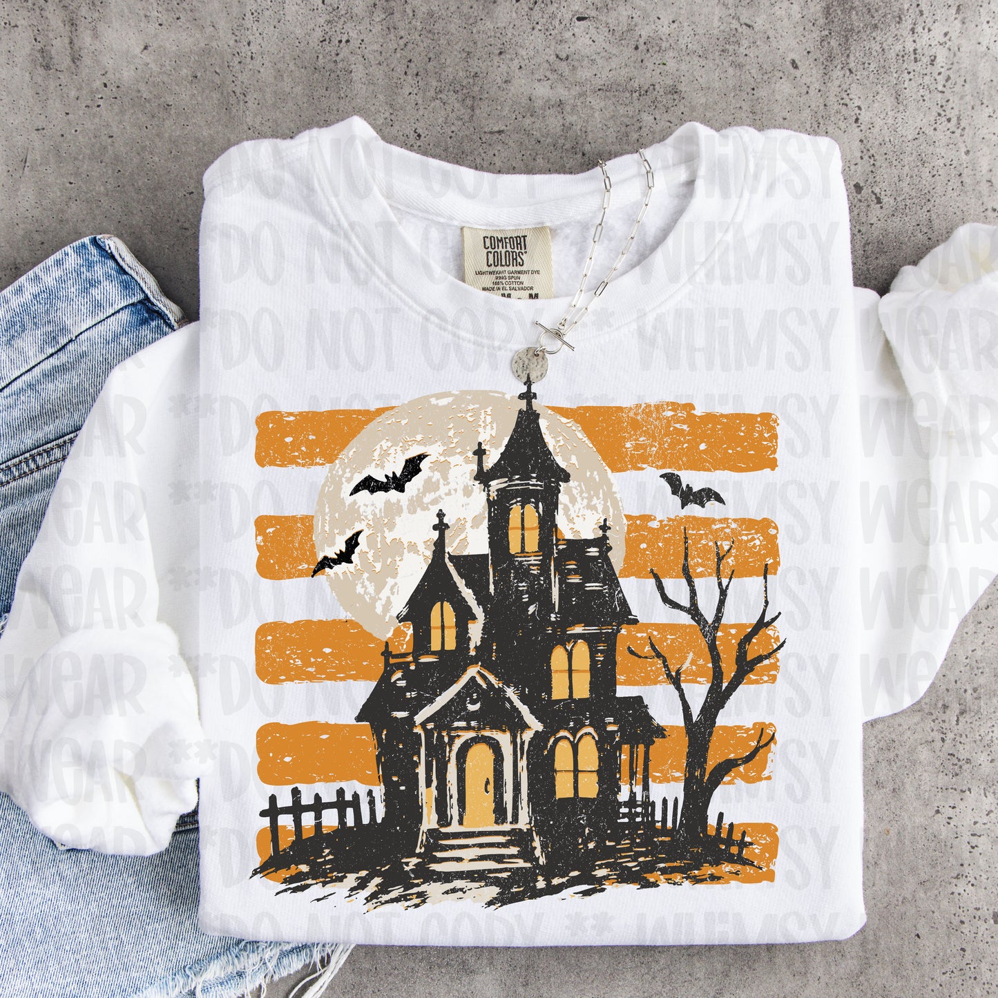 Haunted House (Orange Stripes)
