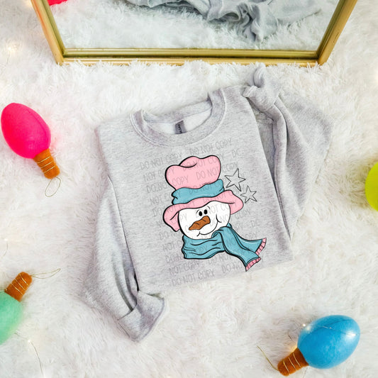 Pastel Snowman