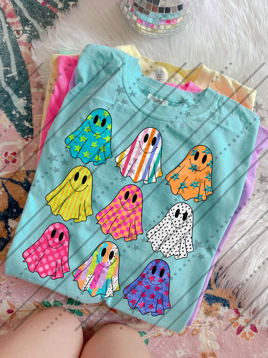 Patterned Neon Ghosts