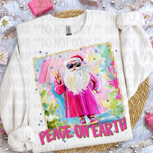 Peace On Earth Santa