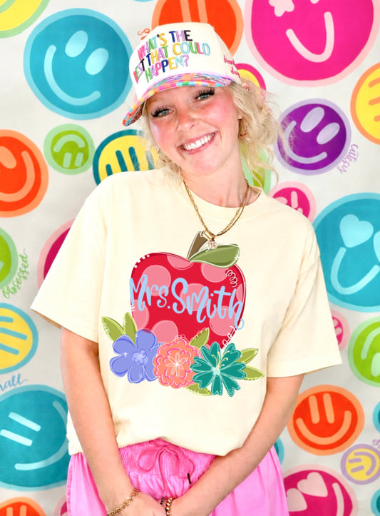 Teacher Apple (Personalized)