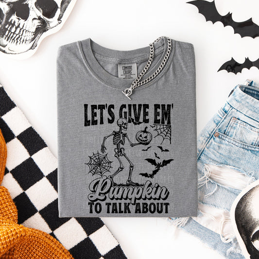 Pumpkin To Talk About