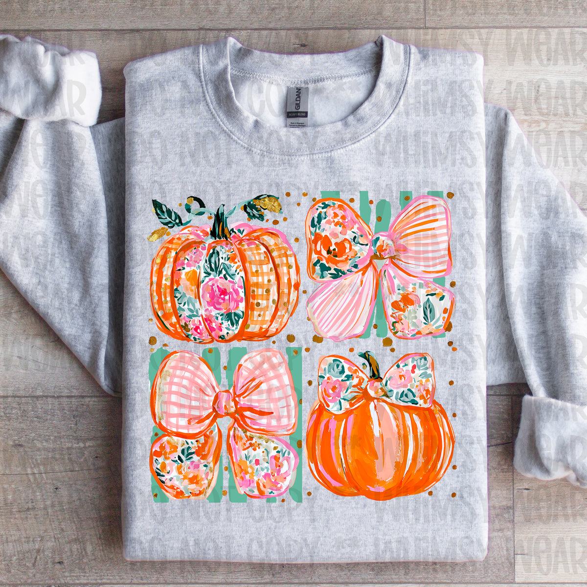 Pumpkin Bow Grid
