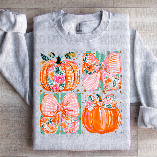 Pumpkin Bow Grid