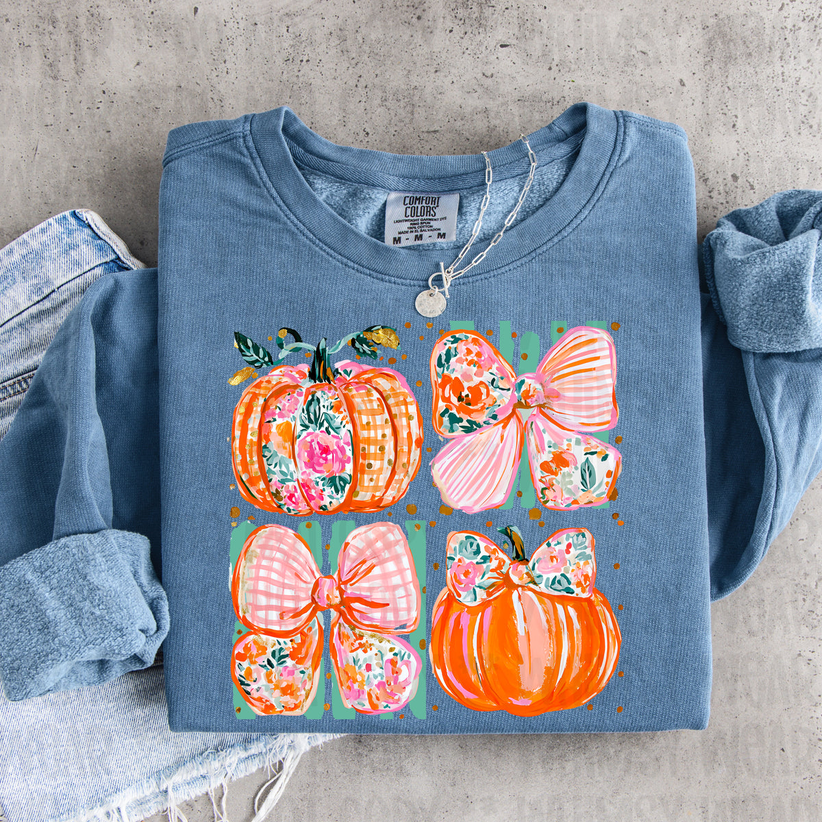 Pumpkin Bow Grid