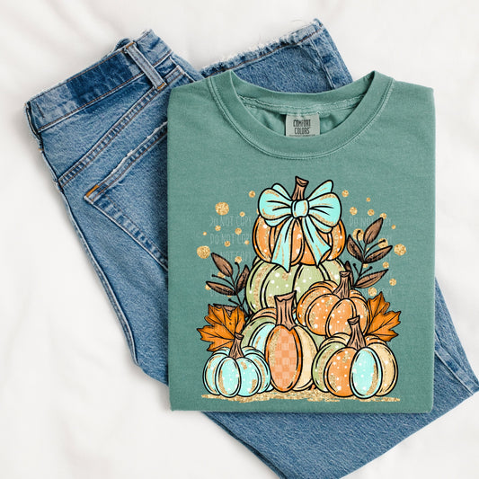 Stacked Pumpkins