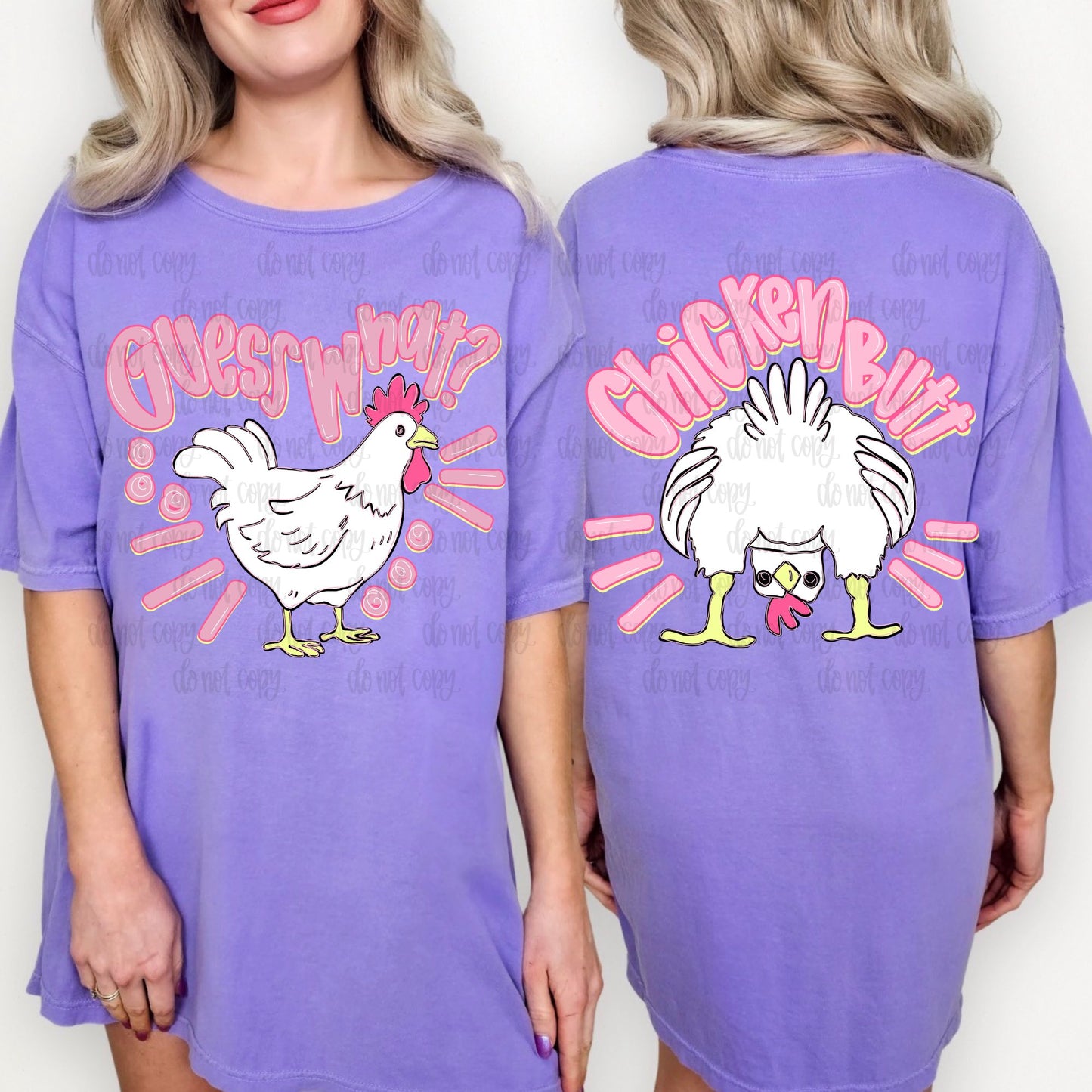 Guess What, Chicken Butt (2 sided)