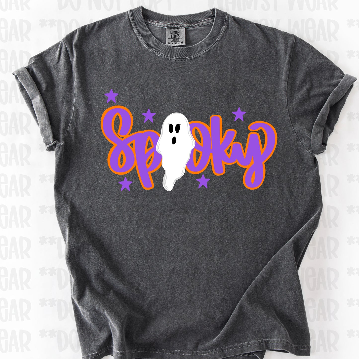 Purple Spooky Ghost