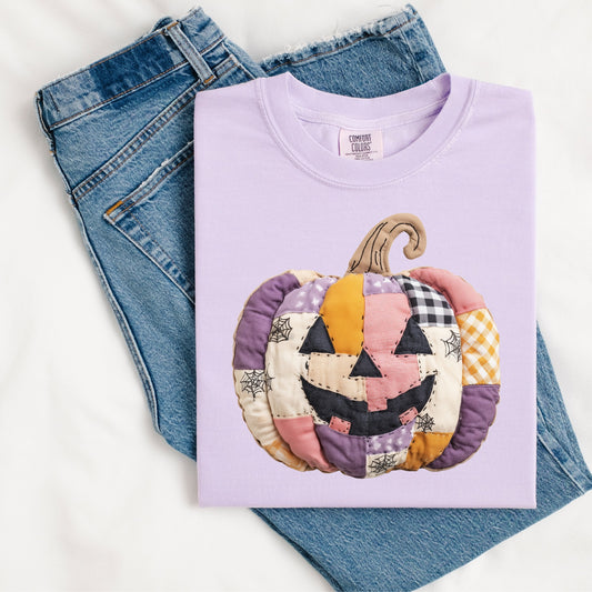 Quilted Pastel Pumpkin
