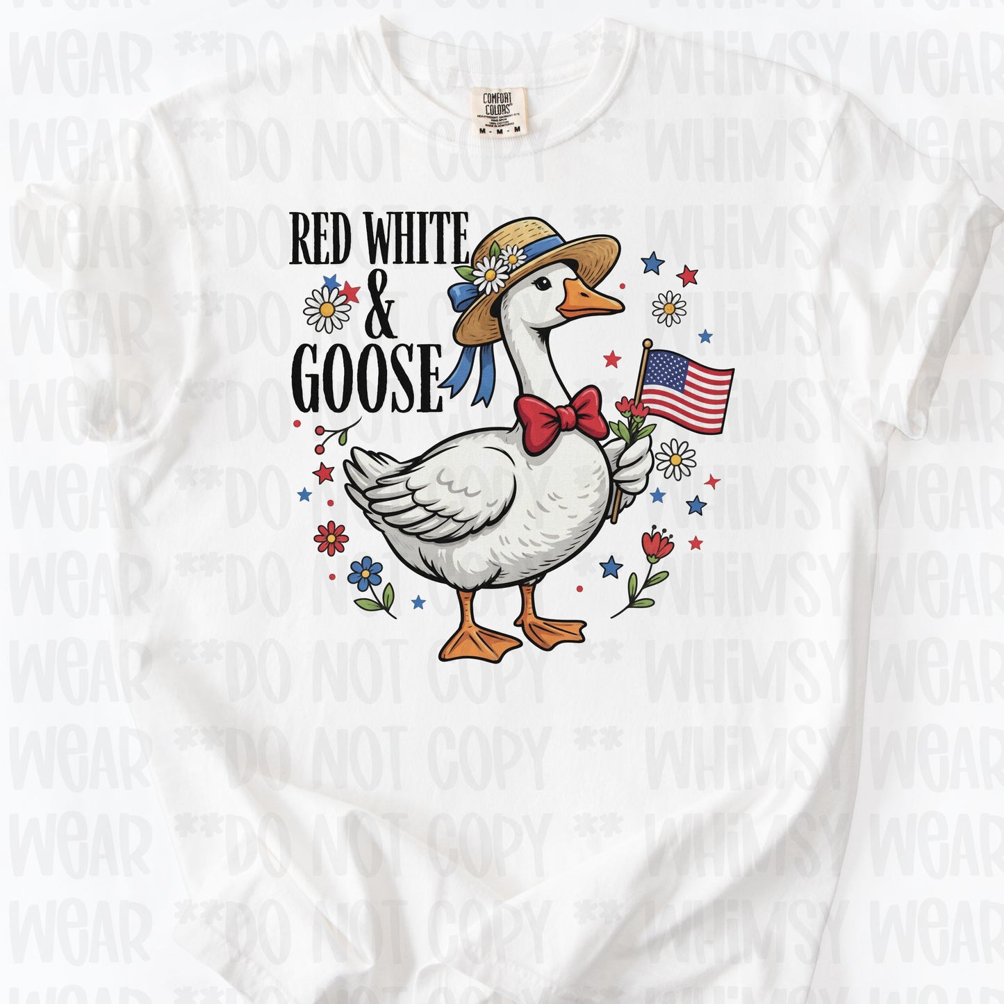 Red, White and Goose