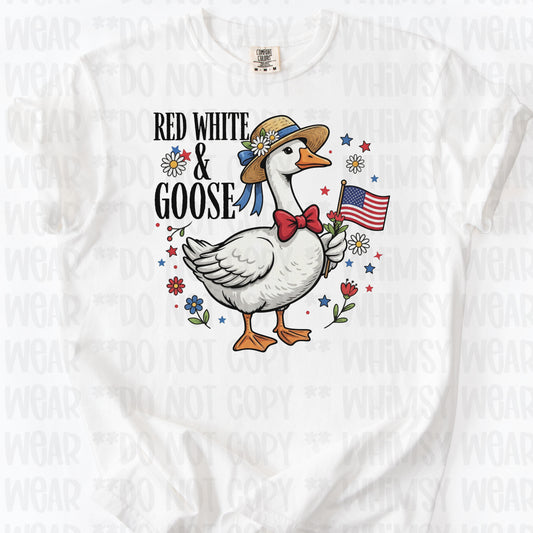 Red, White and Goose