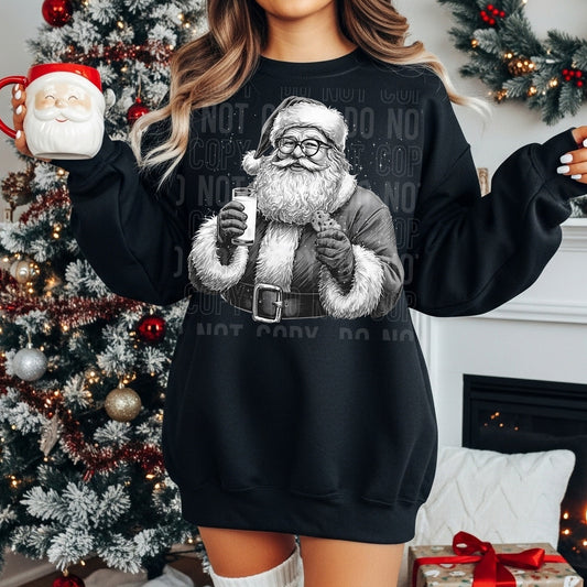 Santa Milk and Cookies