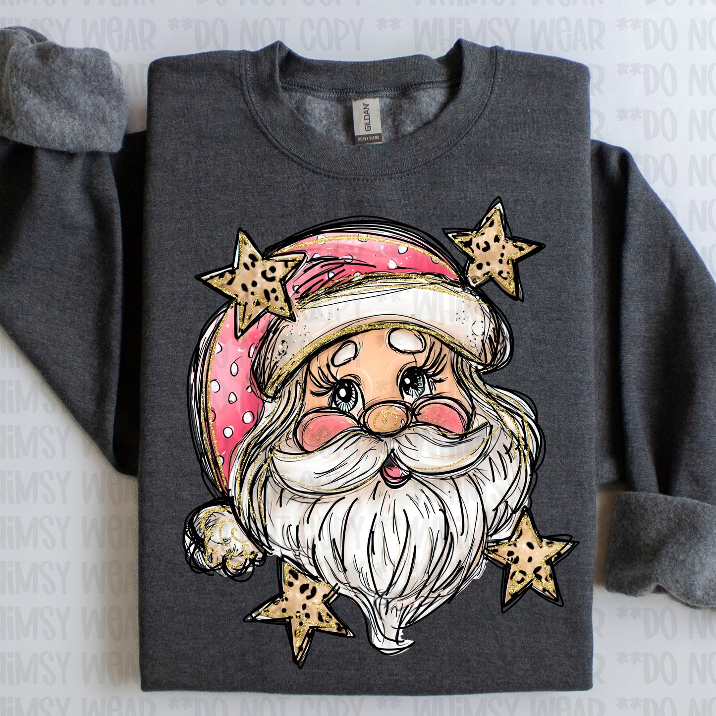 Santa Leopard Stars