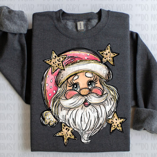 Santa Leopard Stars