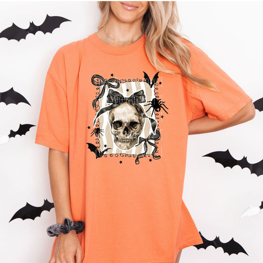 Skull Stripes and Bows