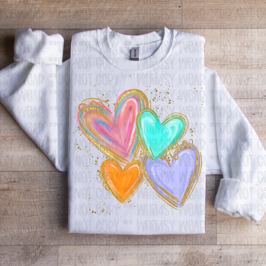 Hearts Splatter