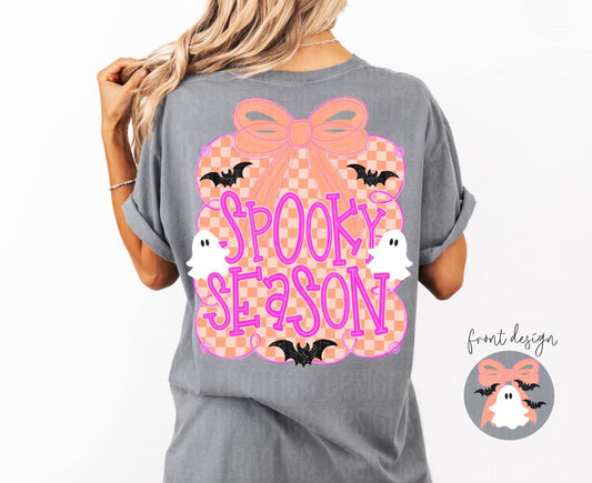 Spooky Season Orange Two Sided