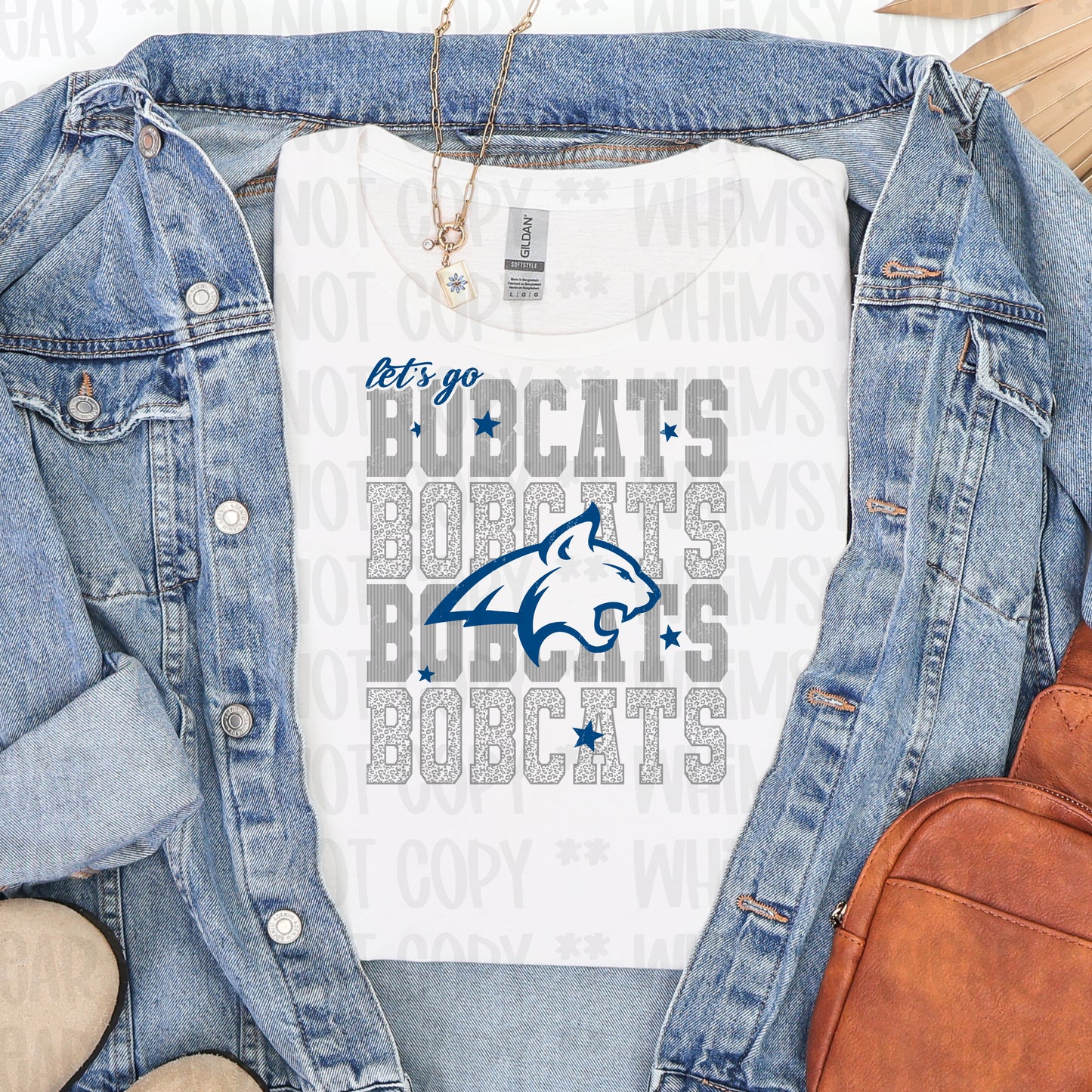 Stripe and Leopard Distressed Mascots