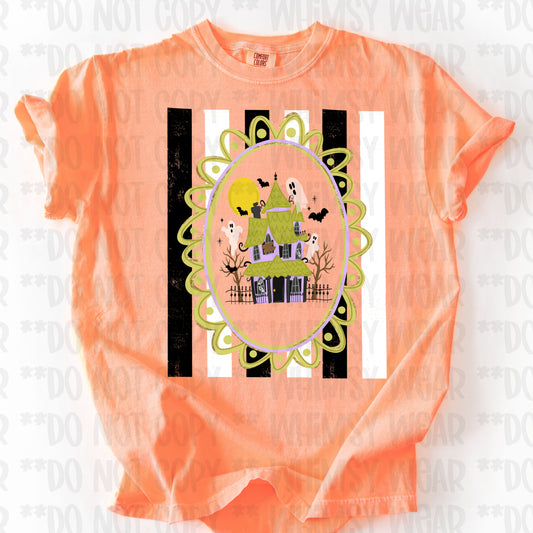 Striped Haunted House