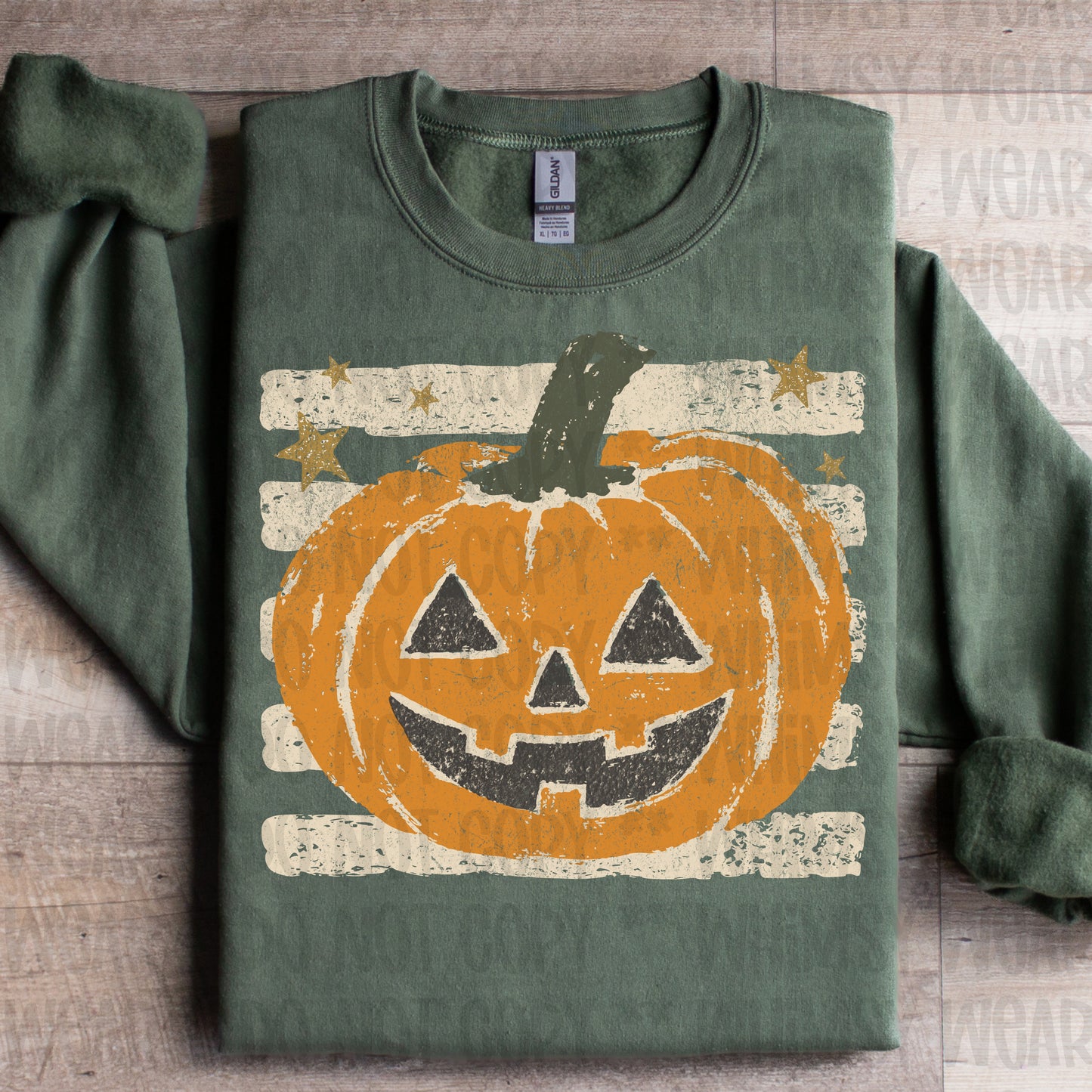 Striped Jack O Lantern