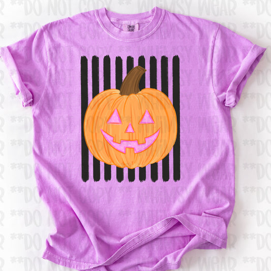 Striped Jack O Lantern
