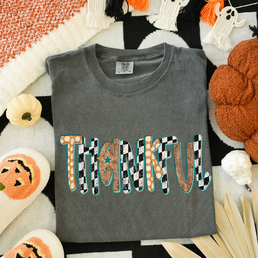 Thankful Checkered Multi Font
