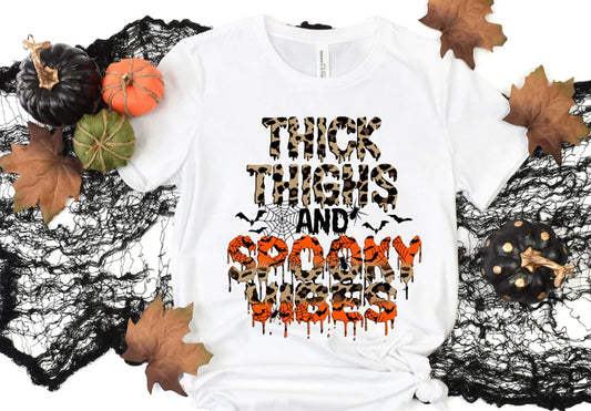 Thick Thighs And Spooky Vibes