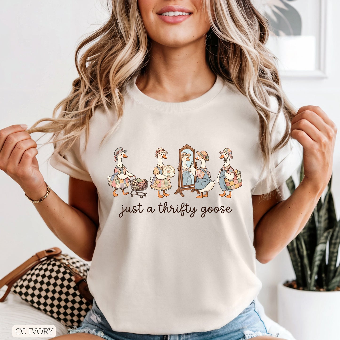 Just A Thrifty Goose