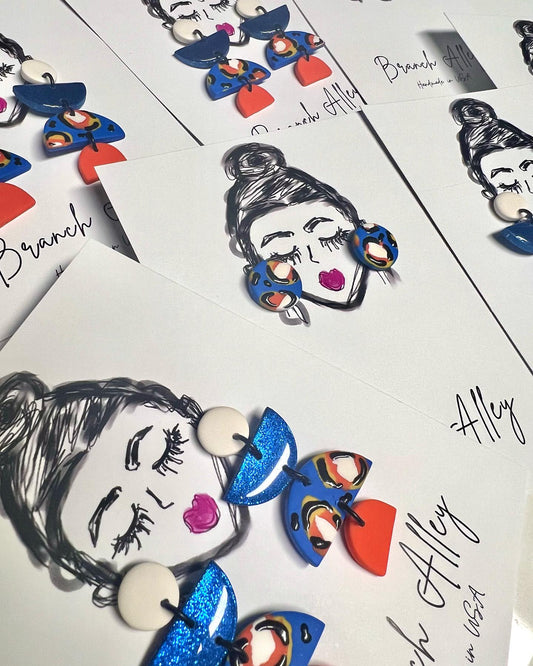 Branch Alley OKC Drop Earrings