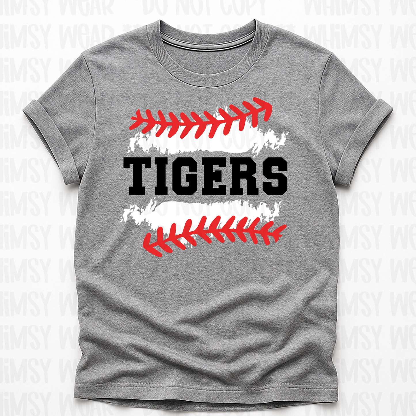Tiger Distressed Ball Design