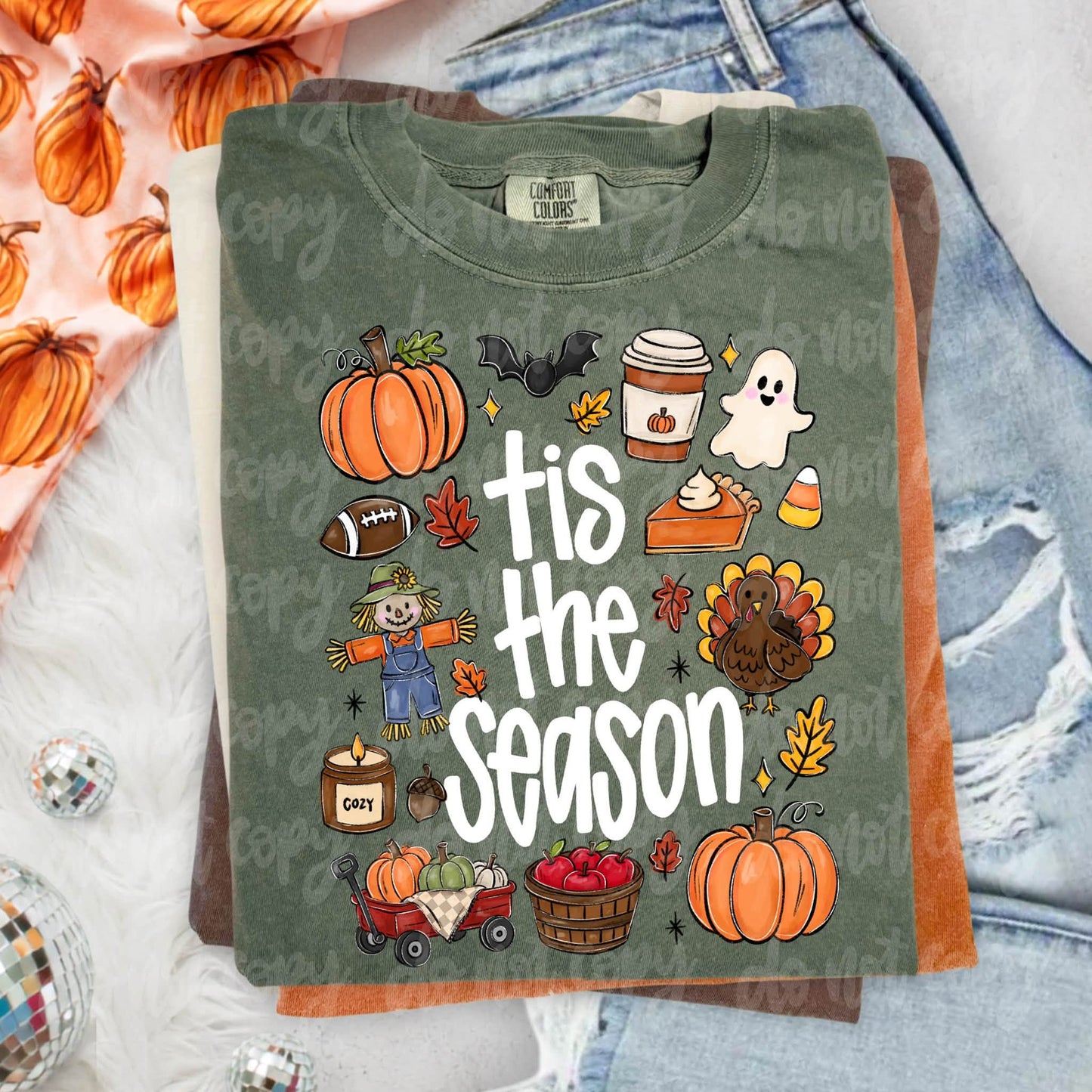 Tis The Season Fall and Thanksgiving Collage