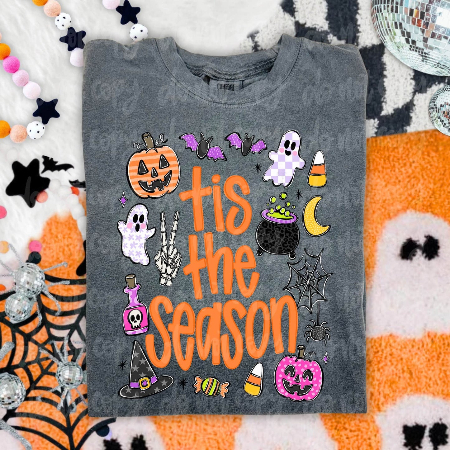 Tis The Season Halloween Collage