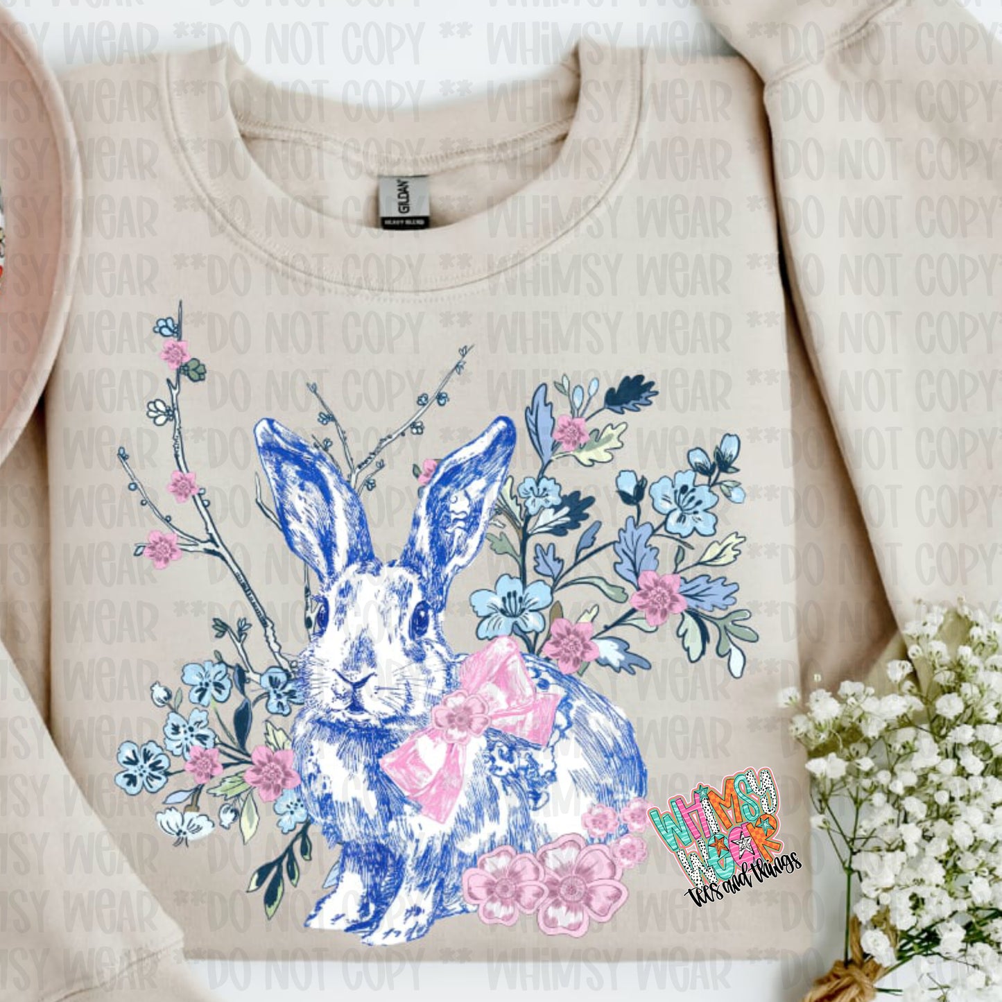 Toile Easter Rabbit WHIMSY Exclusive
