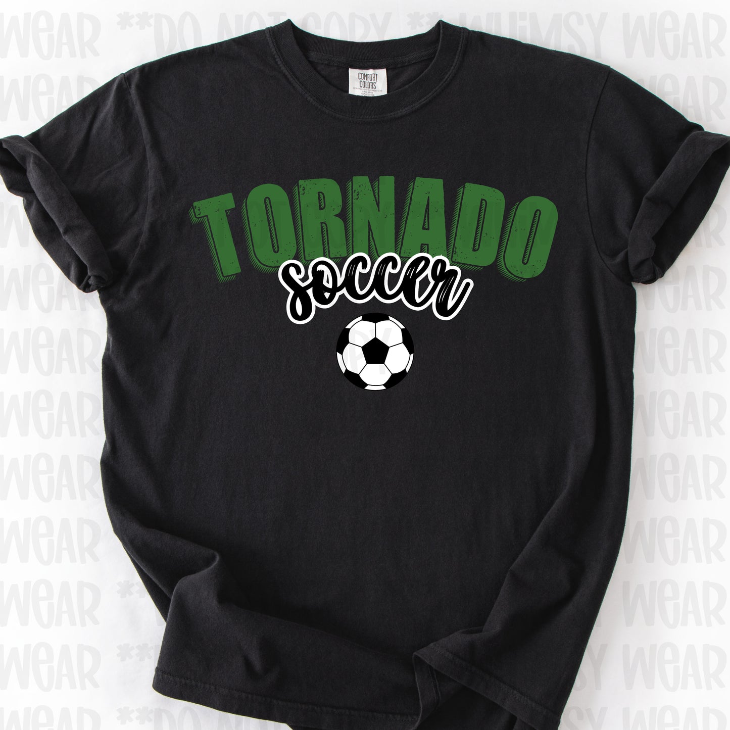 Green Tornado Shadowed