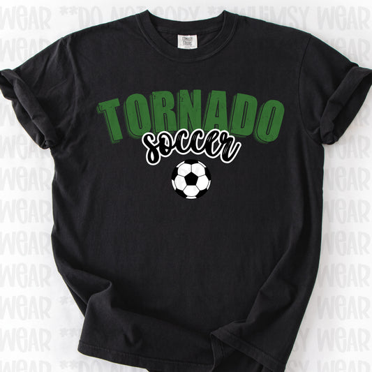 Green Tornado Shadowed