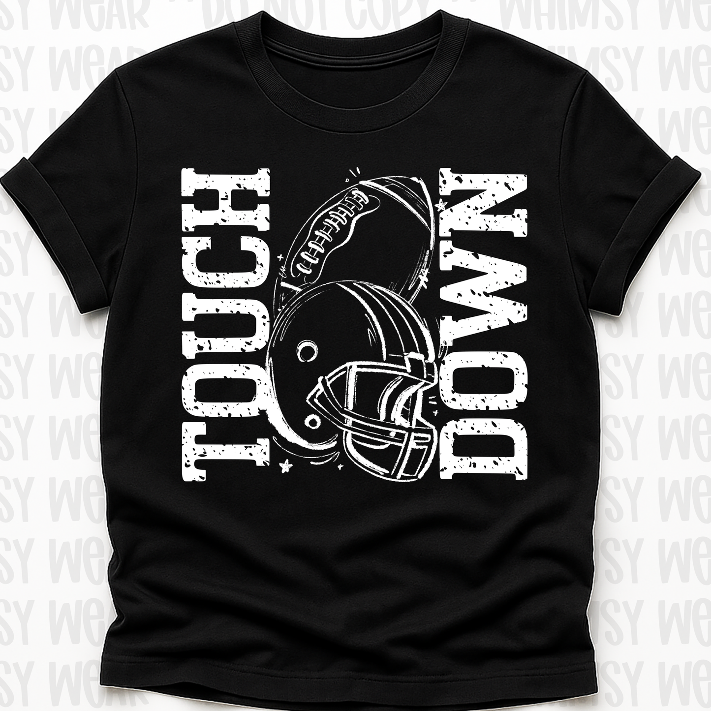 Touch Down White Font