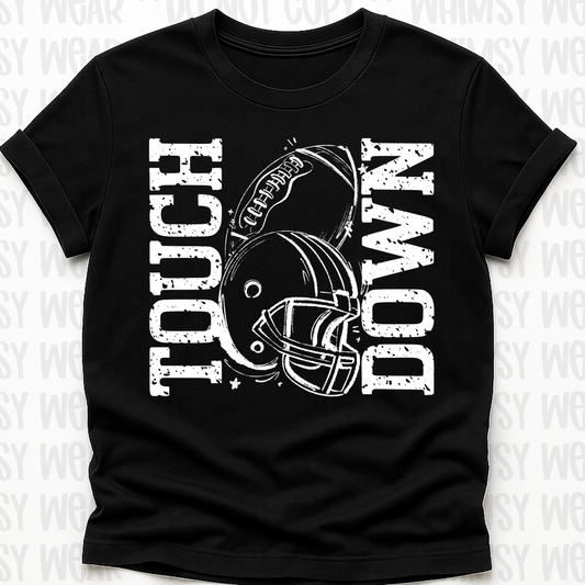 Touch Down White Font