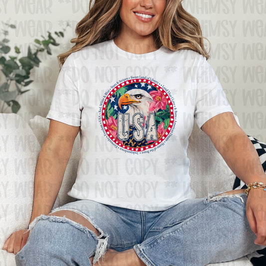 Round USA Eagle