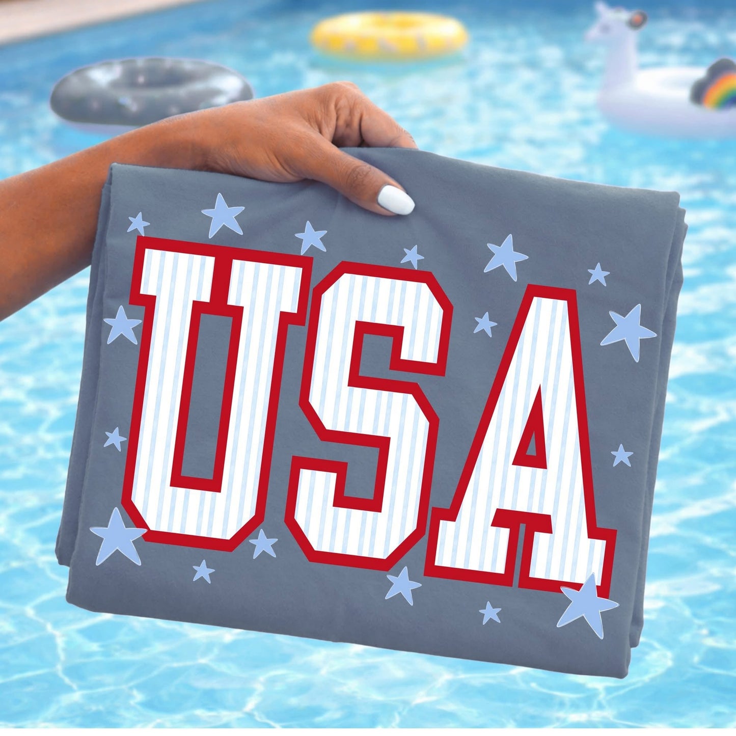 USA Striped with Stars