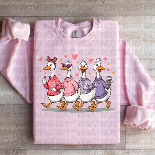 Valentine Geese