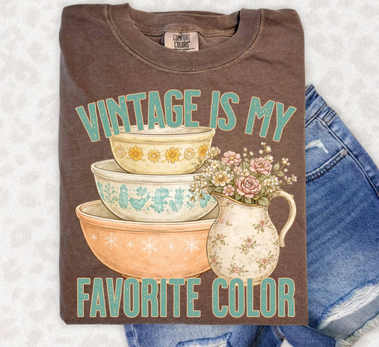 Vintage Is My Favorite Color