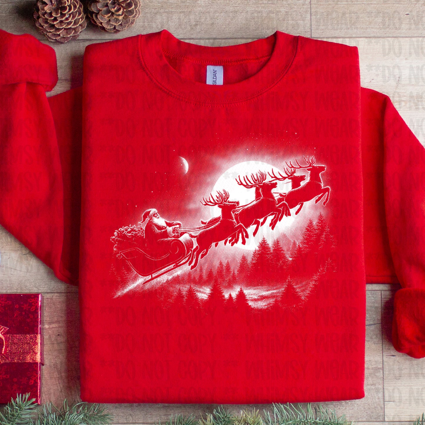 Vintage Santa Sleigh