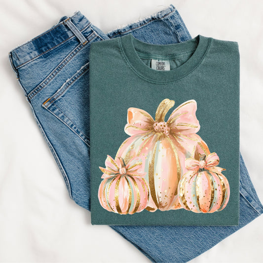 Watercolor Pumpkin Trio
